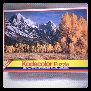 Vintage jigsaw puzzle 500 pieces unopened